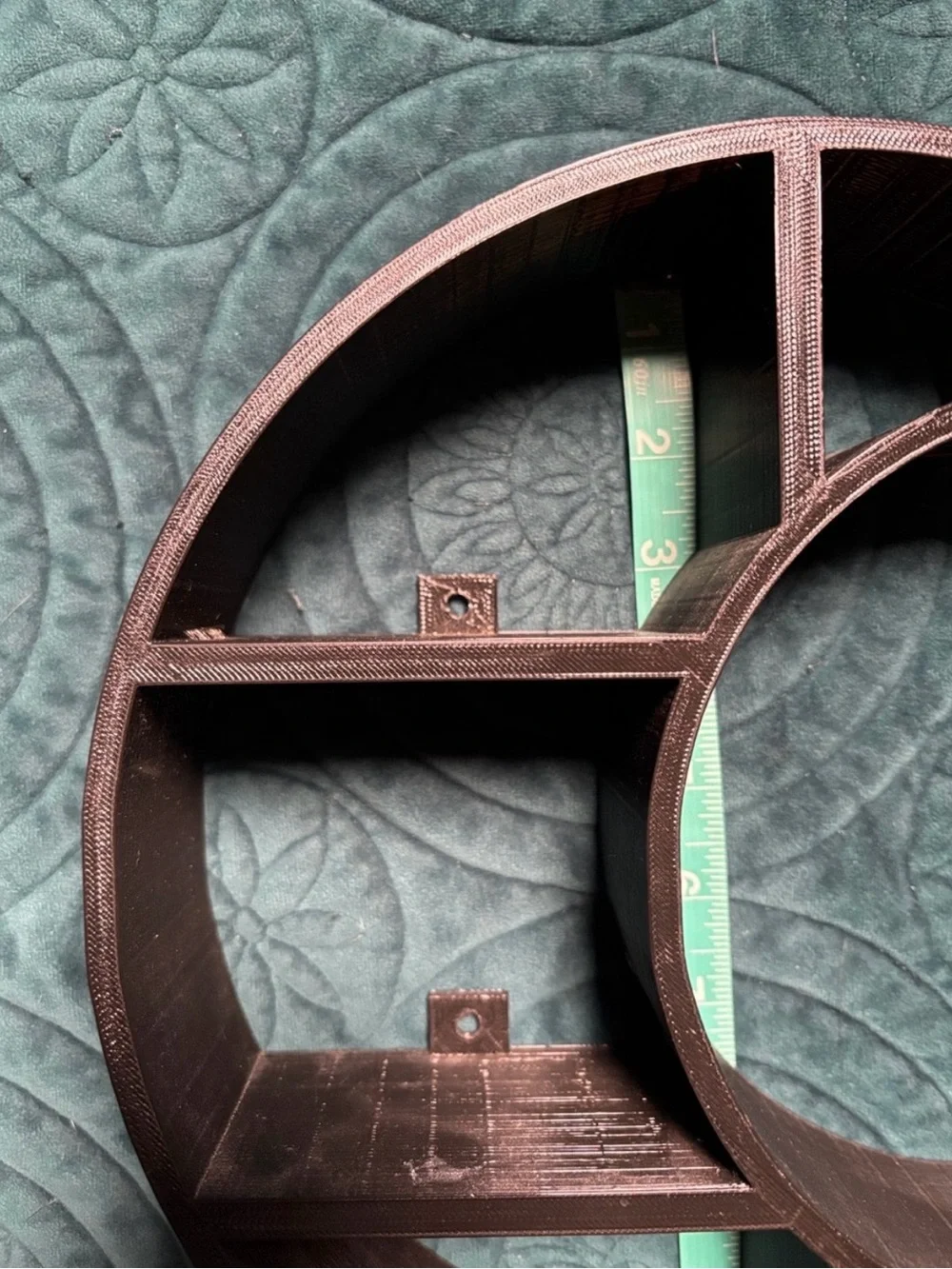 Crescent Moon Wall Display Shelf